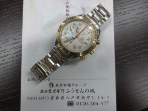 八戸市 買取専門 東京市場 八戸売市店 ブランド 時計 オメガ スピードマスター 買取です。