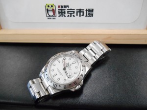 東京市場 盛岡店 ROLEX ロレックス エクスプローラーⅡ 16570 ブランド 時計 買取 です。