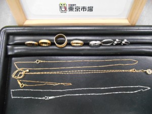 東京市場 盛岡店 金 18金 K18 Pt プラチナ ダイヤ リング など またまた買取 です。