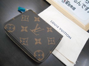 東京市場 盛岡店 LOUIS VUITTON LV ルイヴィトン ジッピー コイン ブランド コインケース 買取 です。