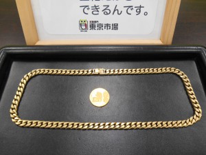 東京市場 盛岡店 純金 金 24金 18金 K24 K18 ネックレス コイン 金貨 お買取 です！