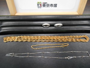 東京市場 盛岡店 金 18金 K18 Pt プラチナ リング ネックレス など お買取 です！