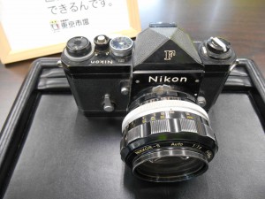 東京市場 盛岡店 Nikon ニコン F フィルム カメラ 買取 です。