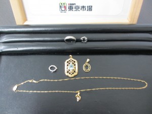 東京市場 盛岡店 貴金属 K18 金 Pt プラチナ ダイヤ リング ネックレス など お買取 です！