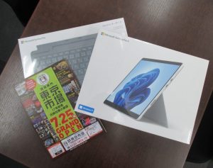 前橋市内 買取専門 東京市場 17号前橋元総社南小前店 マイクロソフト タブレット キーボード 買取しました。