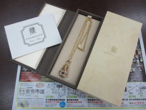 買取専門 東京市場 鹿児島中央店 ブランド ジュエリー カッツァニーガ ネックレス 買取しました。