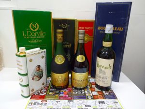 鹿児島市 東京市場 天文館 地蔵角交番前店 酒 輸入酒 買取しました。