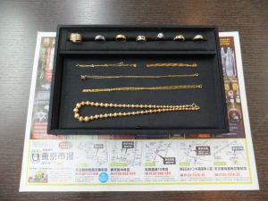 姶良市 買取専門 東京市場 姶良国道10号店 貴金属 金 プラチナ アクセサリー 買取しました。