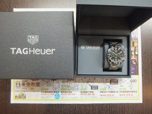 姶良市 買取専門 東京市場 姶良国道10号店 ブランド タグホイヤー 時計 買取しました。