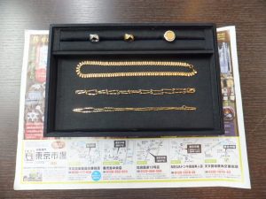 姶良市 買取専門 東京市場 姶良国道10号店 貴金属 金 プラチナ アクセサリー 買取しました。