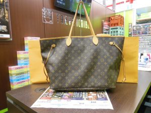 霧島市 買取専門 東京市場 ドンキホーテ霧島隼人店 ブランド ルイヴィトン トートバッグ 買取しました。