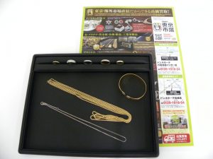 高崎市内 買取専門 東京市場 ドンキホーテ 高崎店 金 プラチナ 貴金属 アクセサリー 買取しました。