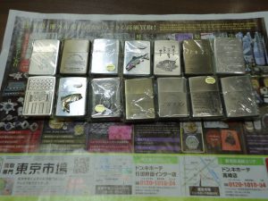 行田市内！東京市場 ドンキ 行田持田インター店 ZIPPO オイルライター 買取しました。