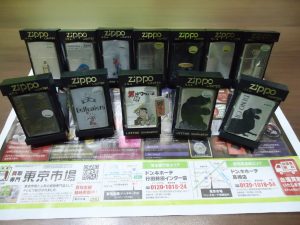 行田市内！東京市場 ドンキ 行田持田インター店 ZIPPO オイルライター 買取しました。