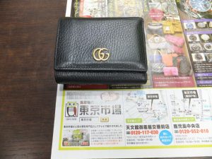 鹿児島市 東京市場 天文館 地蔵角交番前店 ブランド グッチ 財布 買取しました