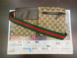 霧島市 買取専門 東京市場 ドンキホーテ霧島隼人店 ブランド グッチ ボディバッグ 買取しました。