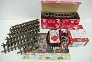 前橋市内 買取専門 東京市場 17号前橋元総社南小前店 玩具 Gゲージ レーマントランス レール 買取しました。