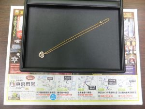 鹿児島市 東京市場 天文館 地蔵角交番前店 ブランド ショパール ネックレス 買取しました