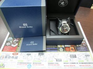 買取専門 東京市場 鹿児島中央店 ブランド 時計 グランドセイコー 買取しました。