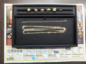 姶良市 買取専門 東京市場 姶良国道10号店 貴金属 金 プラチナ アクセサリー 買取しました。