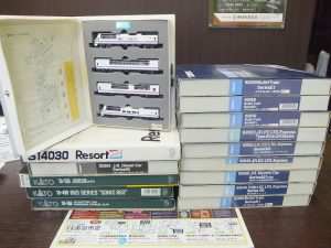 姶良市 買取専門 東京市場 姶良国道10号店 玩具 鉄道模型 買取しました。