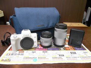 姶良市 買取専門 東京市場 姶良国道10号店 キャノン ミラーレス カメラ 買取しました。