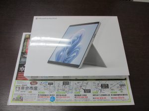 買取専門 東京市場 鹿児島中央店 Microsoft マイクロソフト タブレット サーフェス 買取しました。