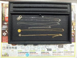 姶良市 買取専門 東京市場 姶良国道10号店 貴金属 金 プラチナ アクセサリー 買取しました。