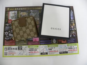 高崎市内 買取専門 東京市場 ドンキホーテ 高崎店 ブランド グッチ 財布 買取しました。