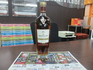 買取専門 東京市場 鹿児島中央店 輸入酒 洋酒 ウイスキー マッカラン 買取しました。