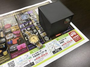 行田市内！東京市場 ドンキ 行田持田インター店 タグホイヤー 腕時計 買取しました。