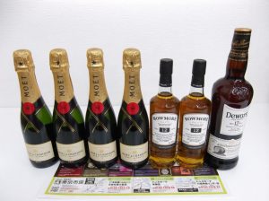 高崎市内 買取専門 東京市場 ドンキホーテ 高崎店 洋酒 シャンパン ウイスキー 買取しました。