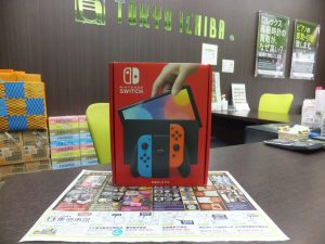 鹿児島市 東京市場 天文館 地蔵角交番前店 ゲーム機 任天堂 スイッチ 買取しました。