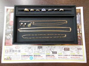 姶良市 買取専門 東京市場 姶良国道10号店 貴金属 金 プラチナ ダイヤ 買取しました。