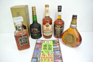 買取専門 東京市場 サンキュー新栄店 輸入酒 洋酒 ブランデー ウイスキー 買取しました。