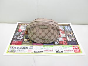 行田市内！東京市場 ドンキホーテ 行田持田インター店 グッチ ポーチ 買取しました。