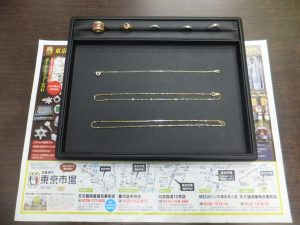 鹿児島市 買取専門 東京市場 天文館 地蔵角交番前店 貴金属 金 K18 プラチナ Pt900 製品 買取しました。