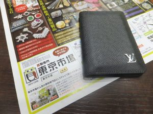 鹿児島市 東京市場 天文館 地蔵角交番前店 ブランド ルイヴィトン カードケース 買取しました