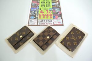 買取専門 東京市場 サンキュー新栄店 ブランド ルイヴィトン キーケース 買取しました。