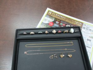 買取専門 東京市場 鹿児島中央店 貴金属 金製品 プラチナ製品 買取しました。