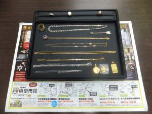 鹿児島市 買取専門 東京市場 天文館 地蔵角交番前店 貴金属 金 K18 プラチナ Pt900 製品 買取しました。