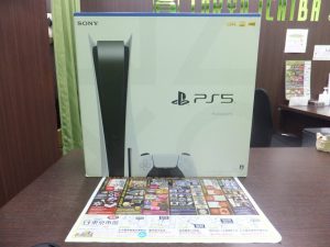 鹿児島市 東京市場 天文館 地蔵角交番前店 ゲーム機 ソニー PS5 買取しました。