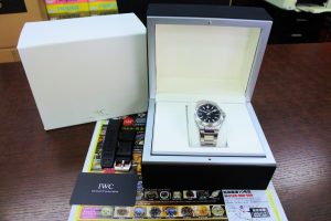 買取専門 東京市場 鹿児島中央店 ブランド IWC 腕時計 買取しました。