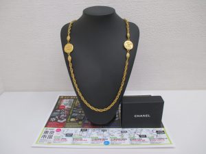 買取専門 東京市場 サンキュー新栄店 ブランド アクセサリー シャネル ネックレス 買取しました。