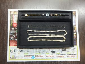 姶良市 買取専門 東京市場 姶良国道10号店 貴金属 18金 プラチナ ダイヤ パール 買取しました。