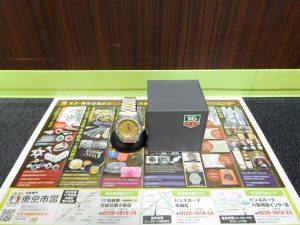 行田市内！東京市場 ドンキ 行田持田インター店 タグホイヤー 腕時計 買取しました。