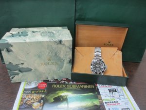 買取専門 東京市場 鹿児島中央店 ブランド 時計 ロレックス 買取しました。