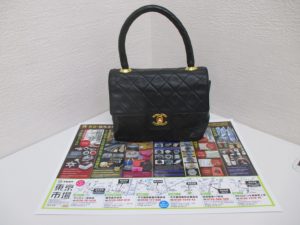 買取専門 東京市場 サンキュー新栄店 ブランド シャネル バッグ 買取しました。