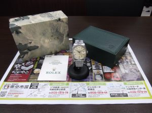 高崎市内 買取専門 東京市場 ドンキホーテ 高崎店 ブランド ロレックス 腕時計 買取しました。