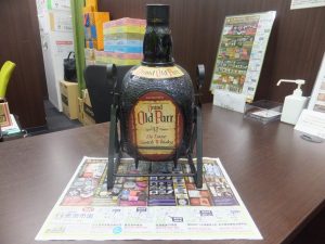 鹿児島市 東京市場 天文館 地蔵角交番前店 酒 洋酒 オールドパー 買取しました。